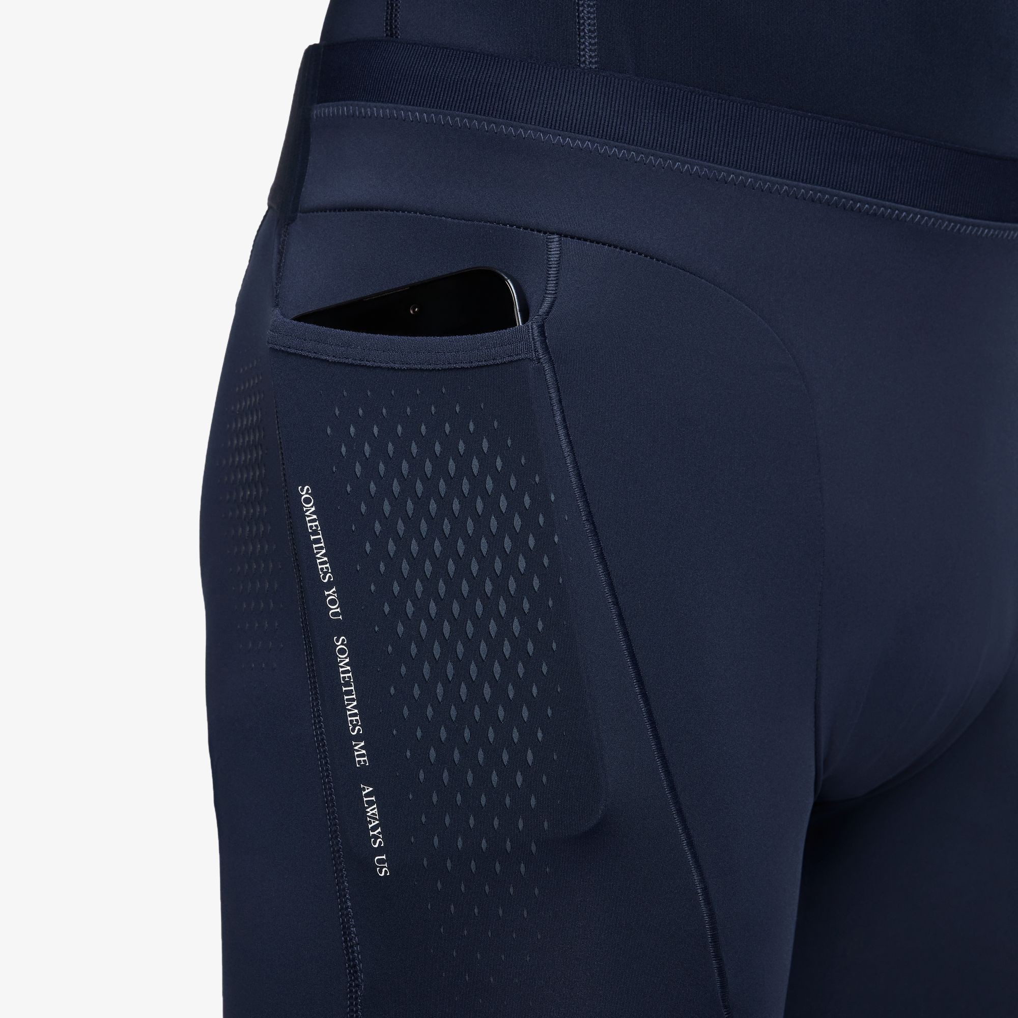 Nike x NOCTA Single Leg Basketball Tights 'Navy'