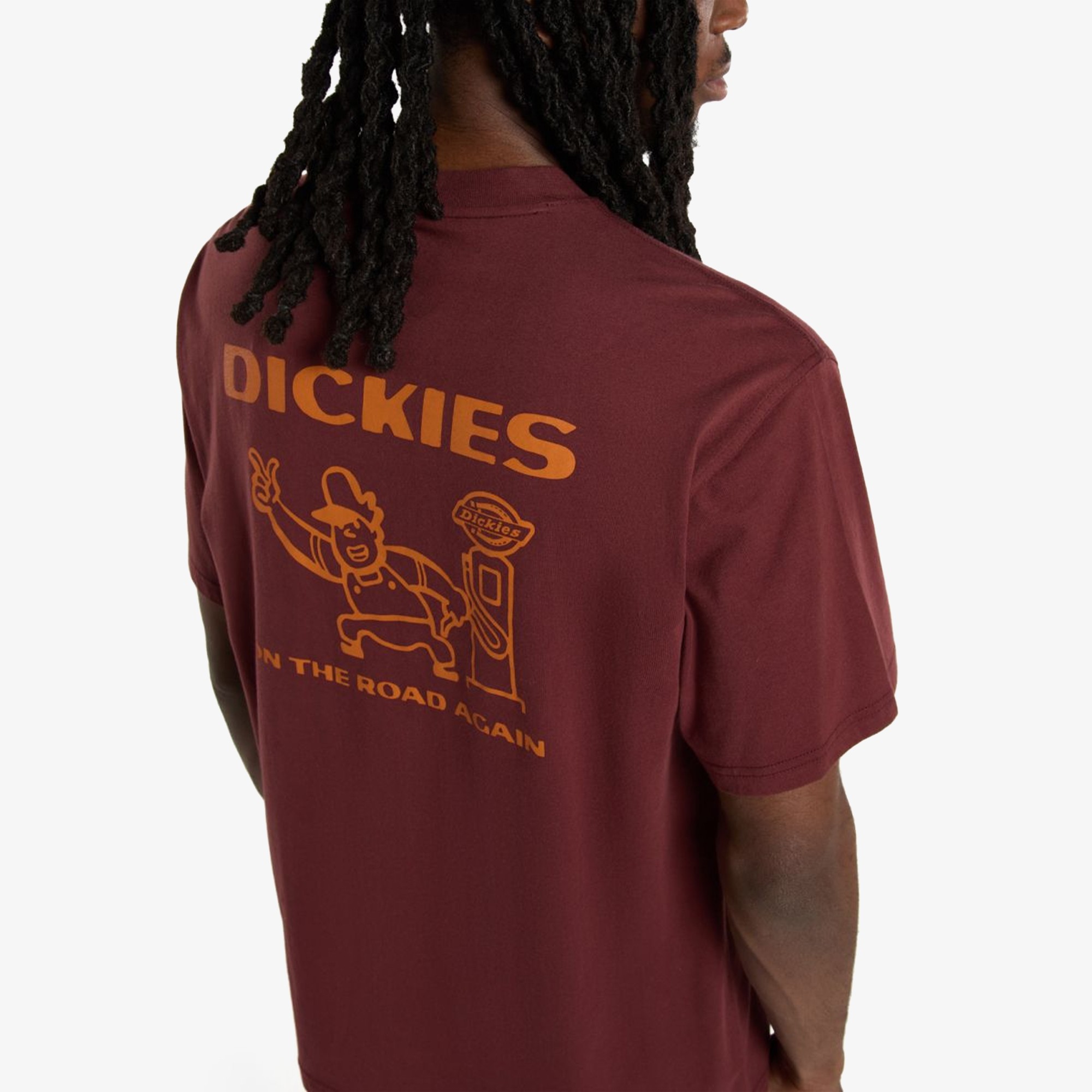 Burns T-Shirt 'Bordeaux'