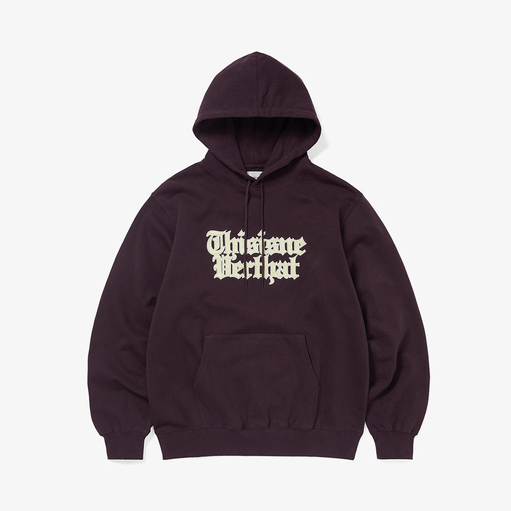 Old English Logo Hoodie 'Wine'