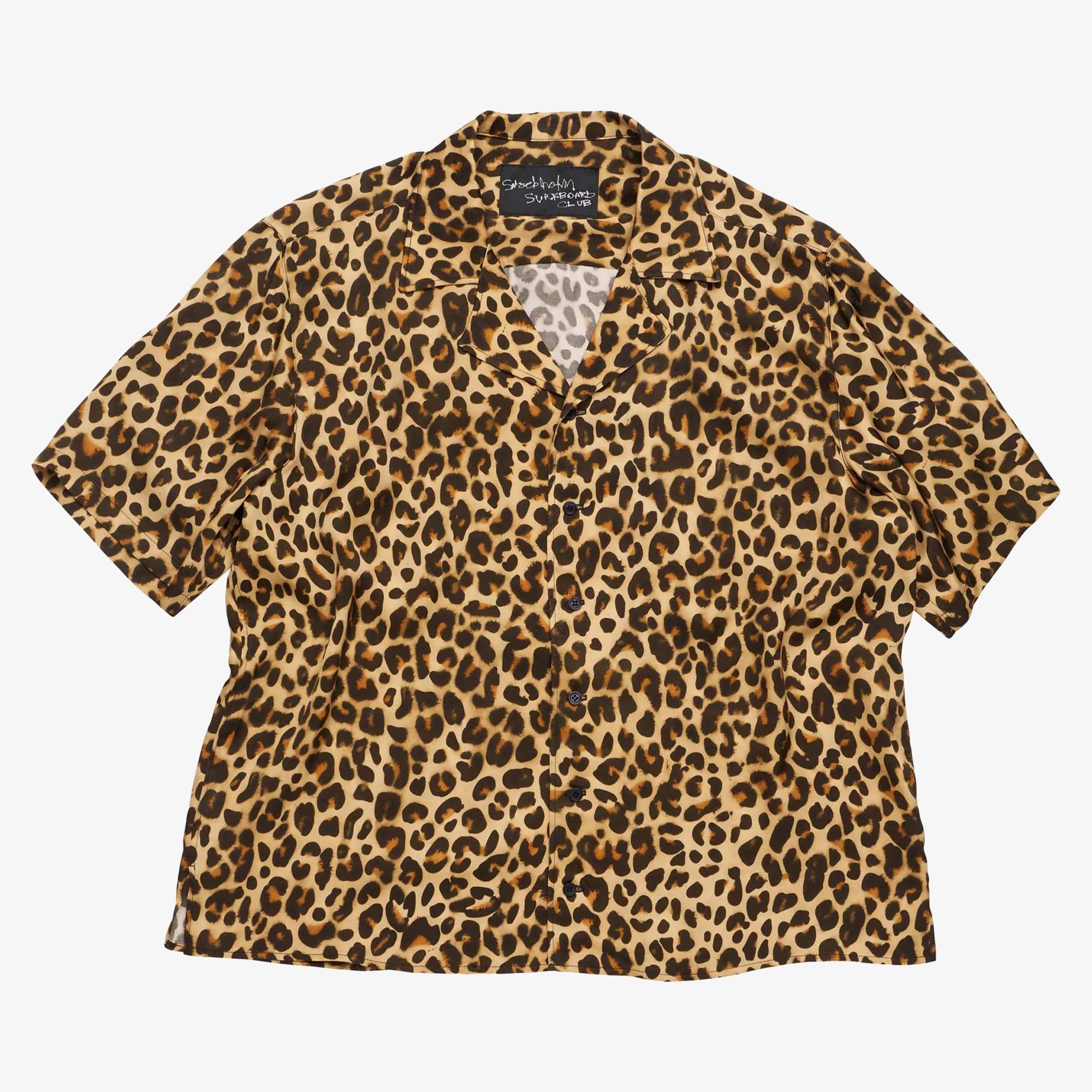 Fluid Short Sleeve Shirt 'Leopard'