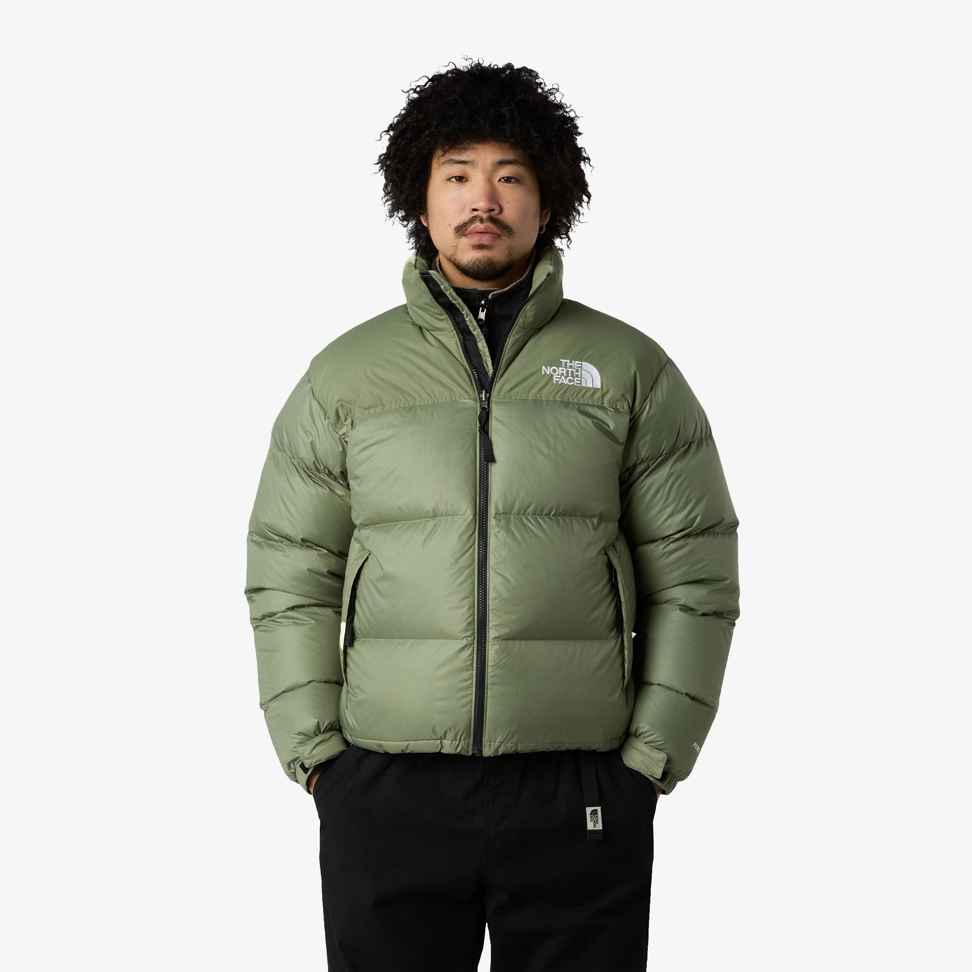 1996 Retro Nuptse Jacket 'Bark Mist'