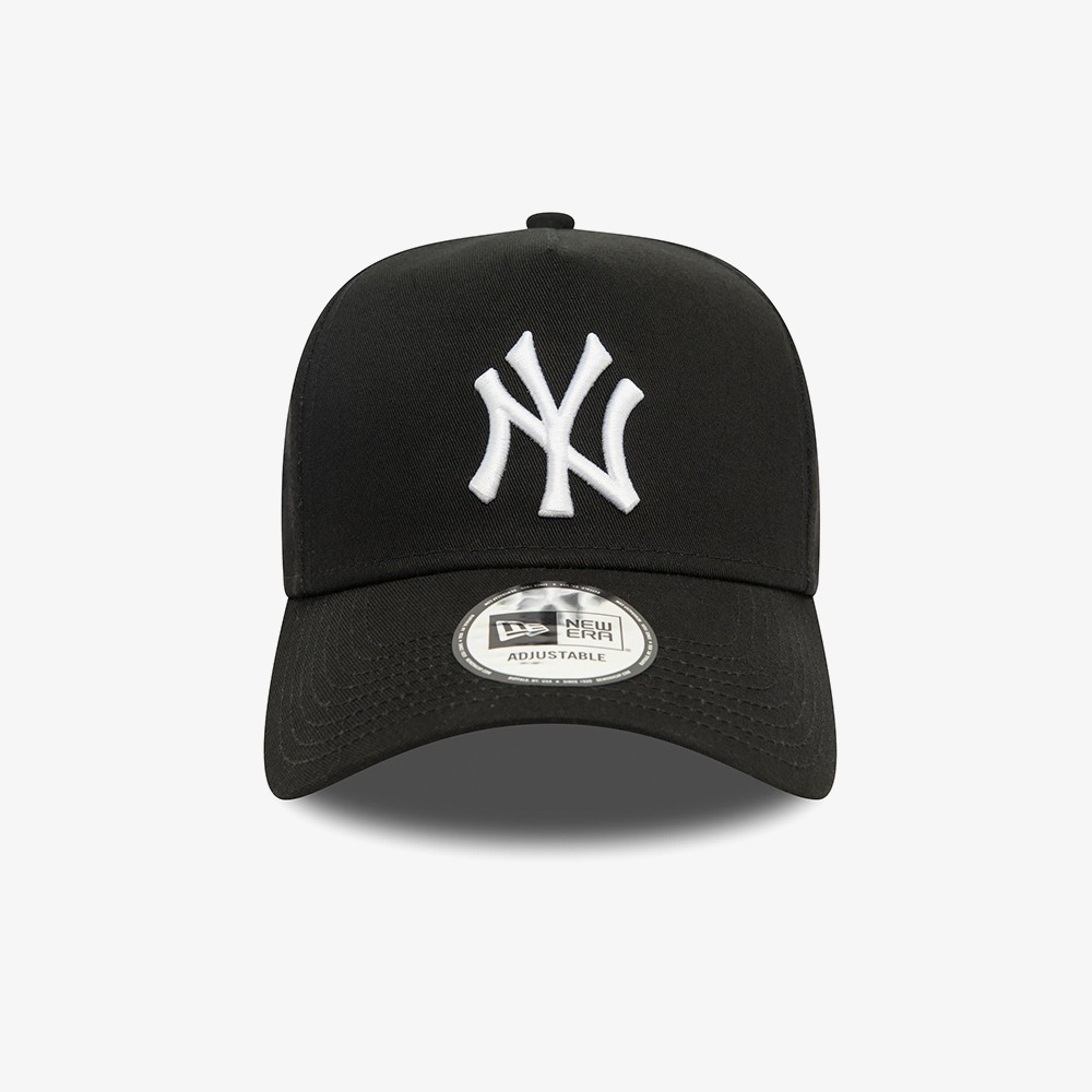 New York Yankees Side Patch 9FORTY E-Frame Adjustable Cap 'Black Universal'