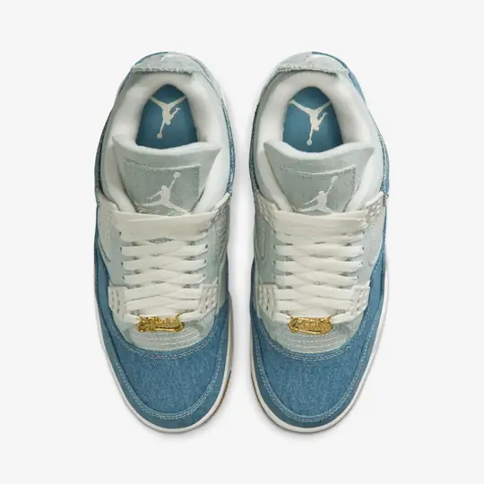 Air Jordan 4 Denim 'Worn Blue' - Görsel 6