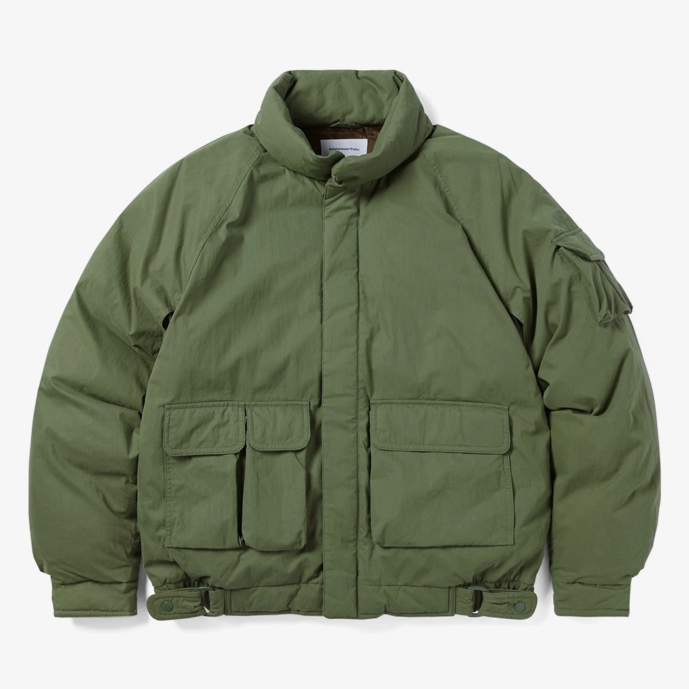 Multi Pocket Down Jacket 'Green'