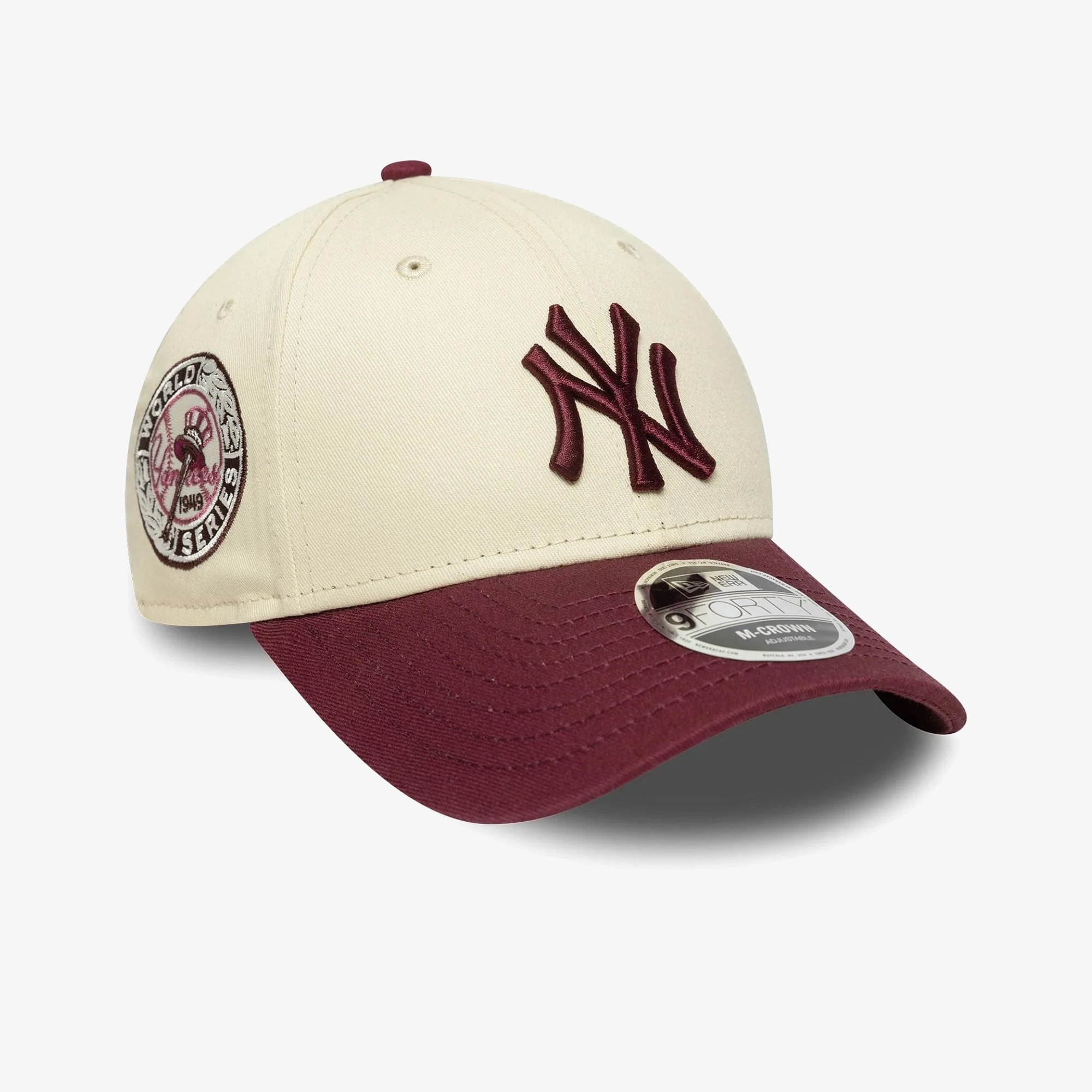 New York Yankees World Series 9FORTY M-Crown Adjustable Cap 'Cream'