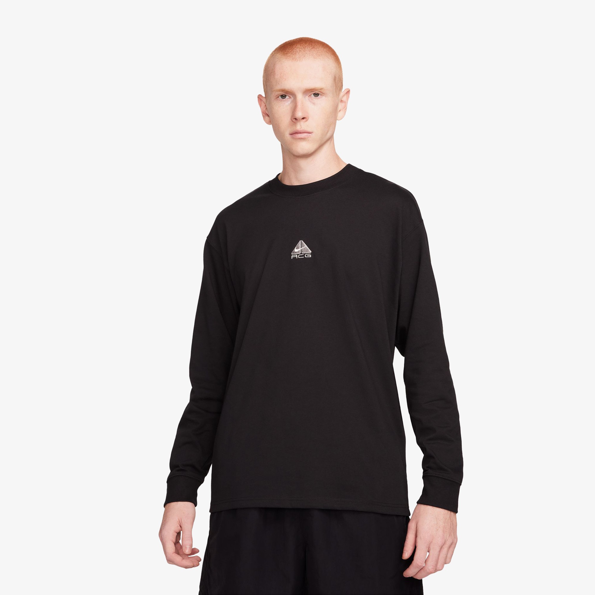 ACG Lungs Long-sleeve T-shirt 'Black'