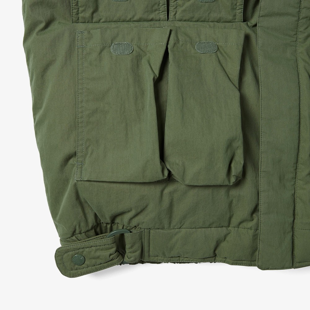 Multi Pocket Down Jacket 'Green'