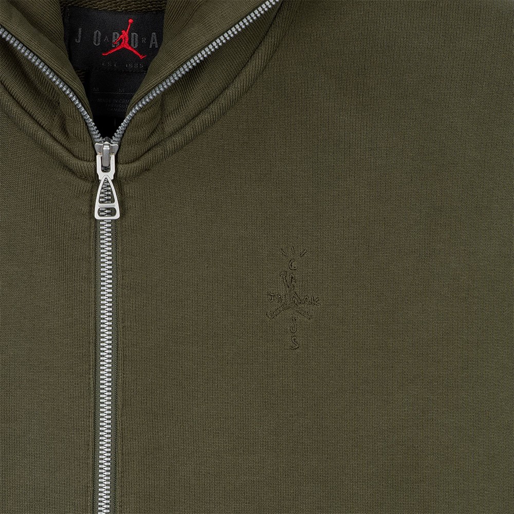 Jordan x Travis Scott Full-zip Hoodie 'Khaki'