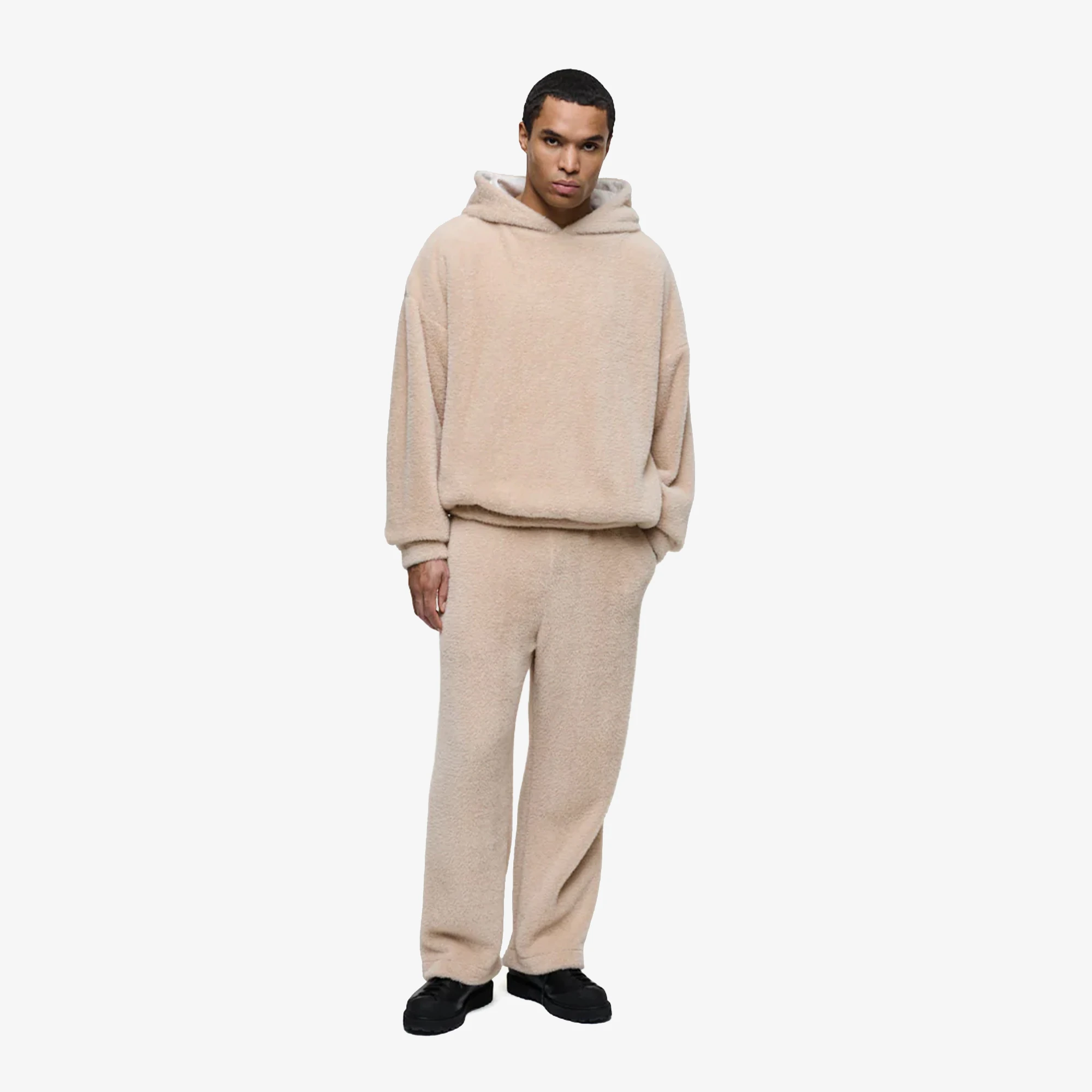 Merino Hoodie 'Beige'