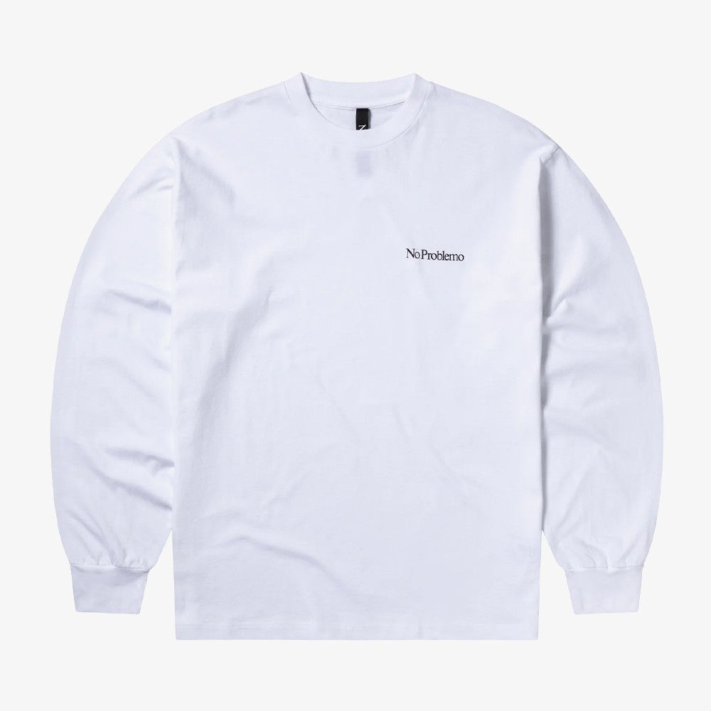 Mini Problemo LS T-Shirt 'White'