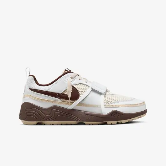 Nike Nike Beyaz Zoom Field Jaxx x Travis Scott 'Light Chocolate' Sneaker | Wunder Beyaz - 2. görsel