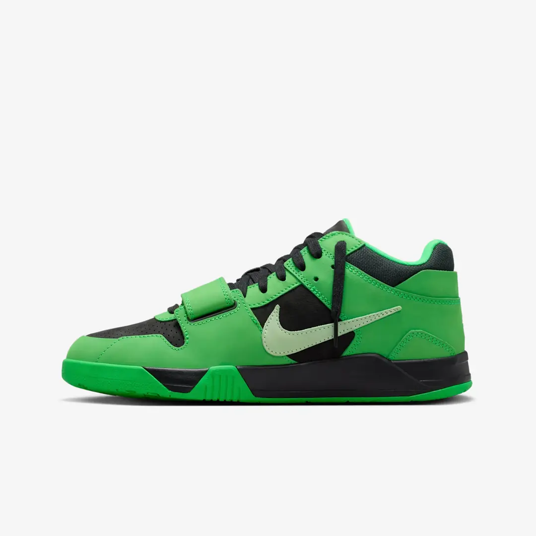 Travis Scott x Jordan Jumpman Jack T-Rexx 'Green Spark' - WUNDER