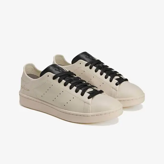 Y-3 Y-3 Krem Stan Smith 'Alumina' Wunder'de! Krem - 5. görsel