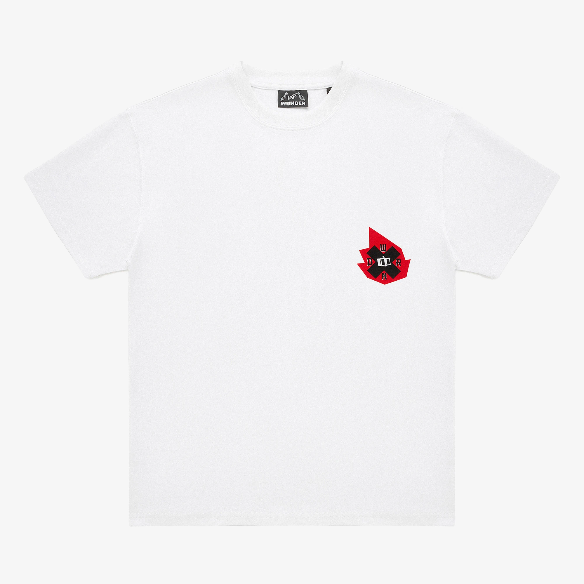 WUNDER x KRÜW Wasted Tee 'White'