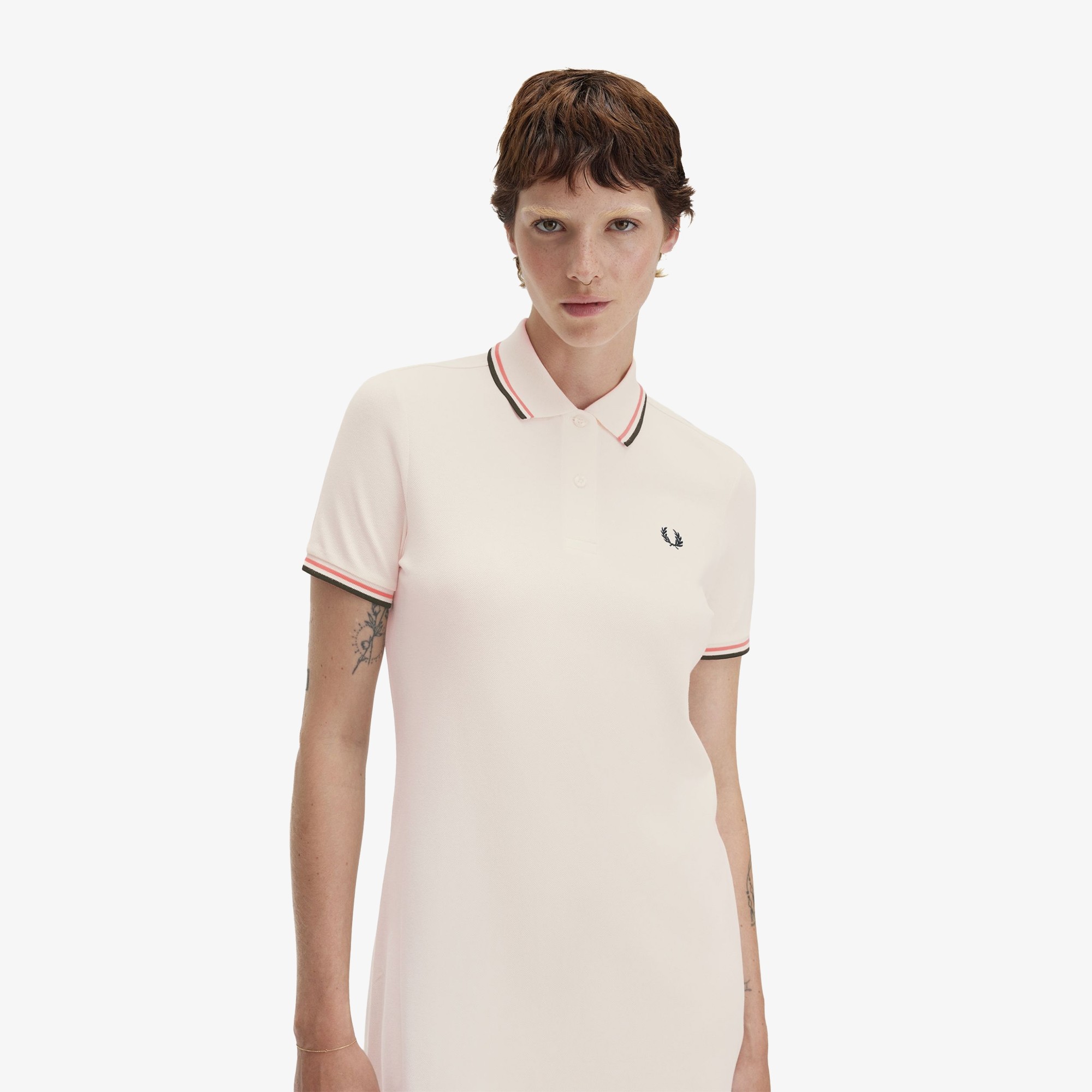 Twin Tipped Dress 'Light Ecru'