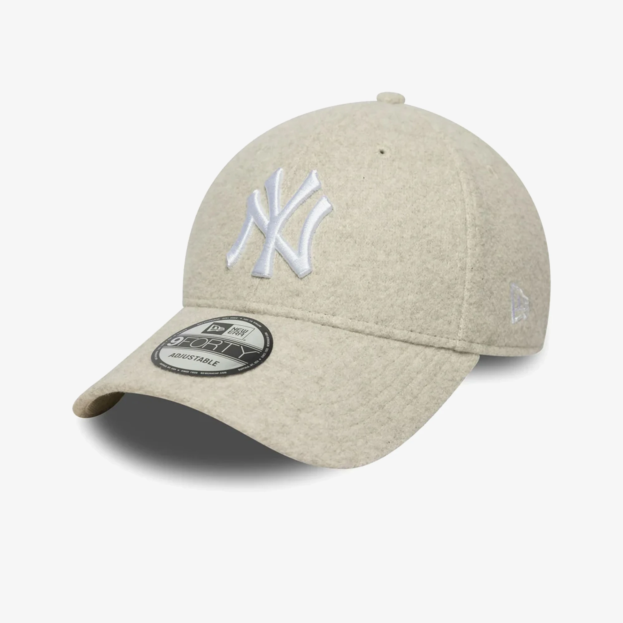 New York Yankees Melton Wool 9FORTY Cap 'Beige'