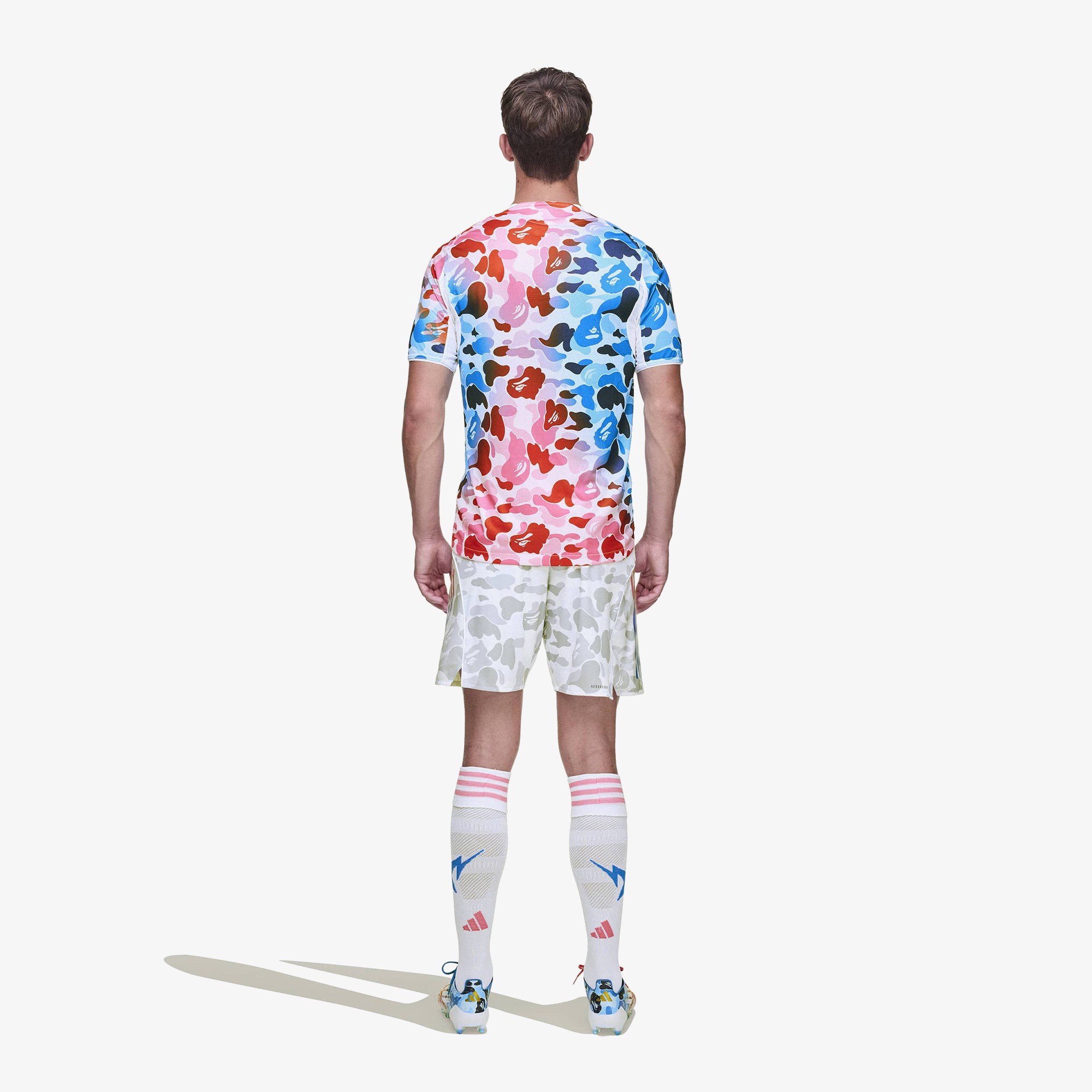 adidas x BAPE Soccer Shorts 'White'