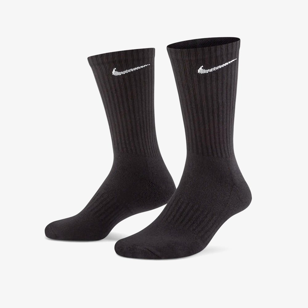 Everyday Cushion Crew (3 Pairs) 'Black'