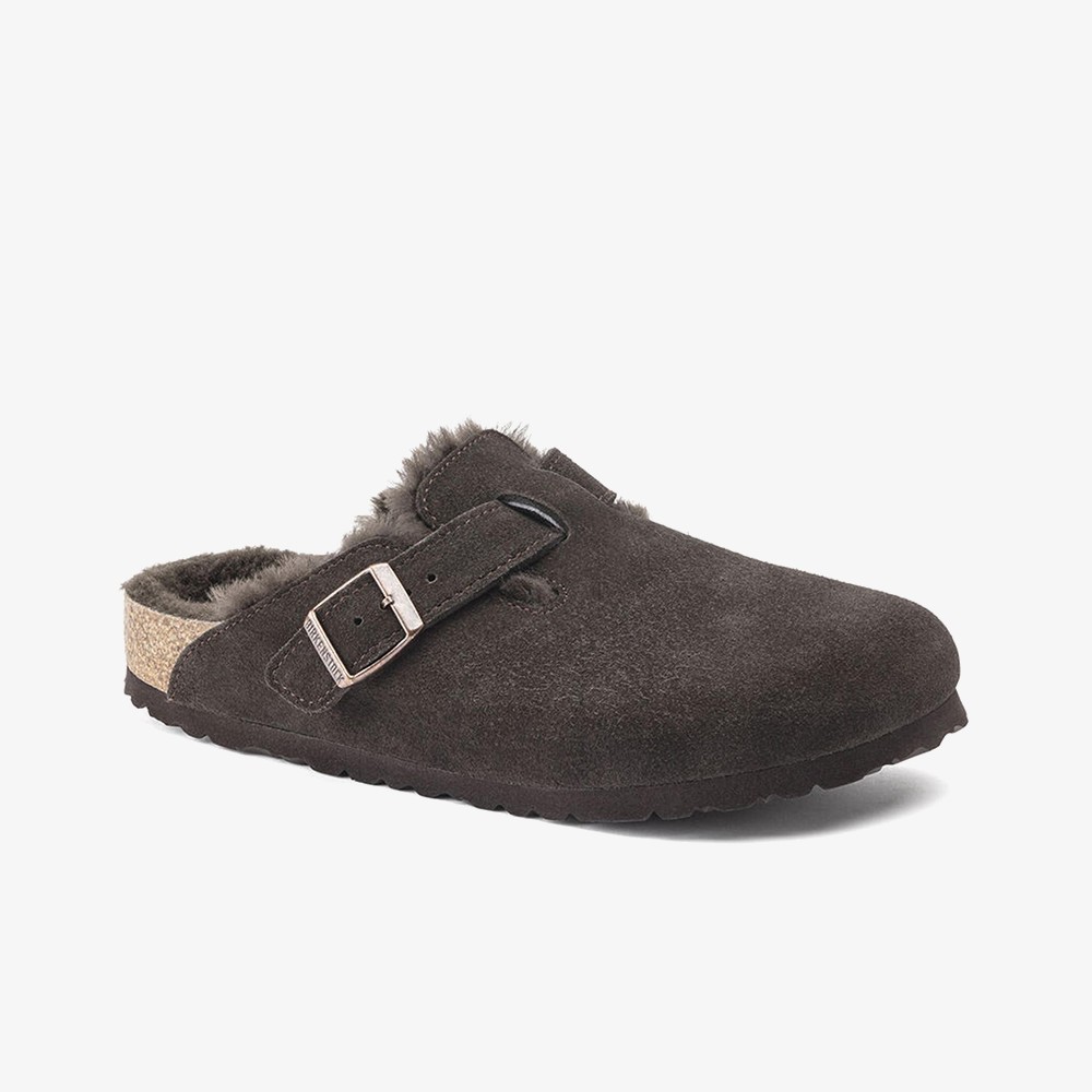 Boston Suede Shearling 'Mocha'