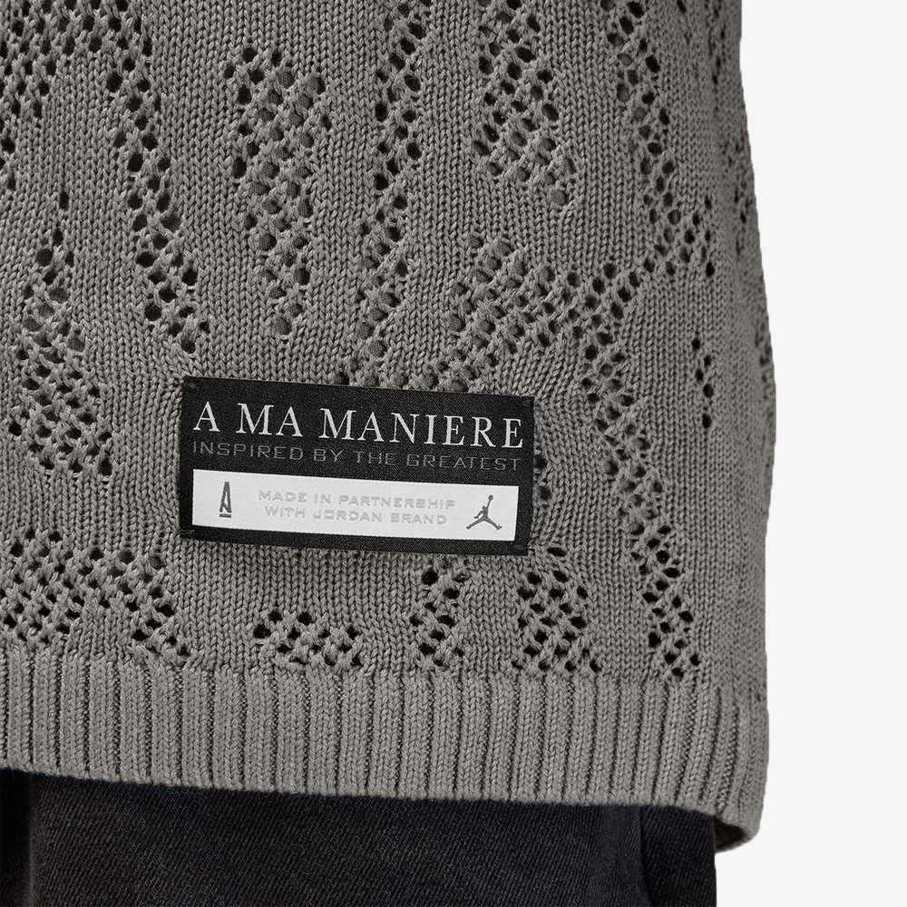 Air Jordan x A Ma Maniere Shooting Shirt 'Flat Pewter'