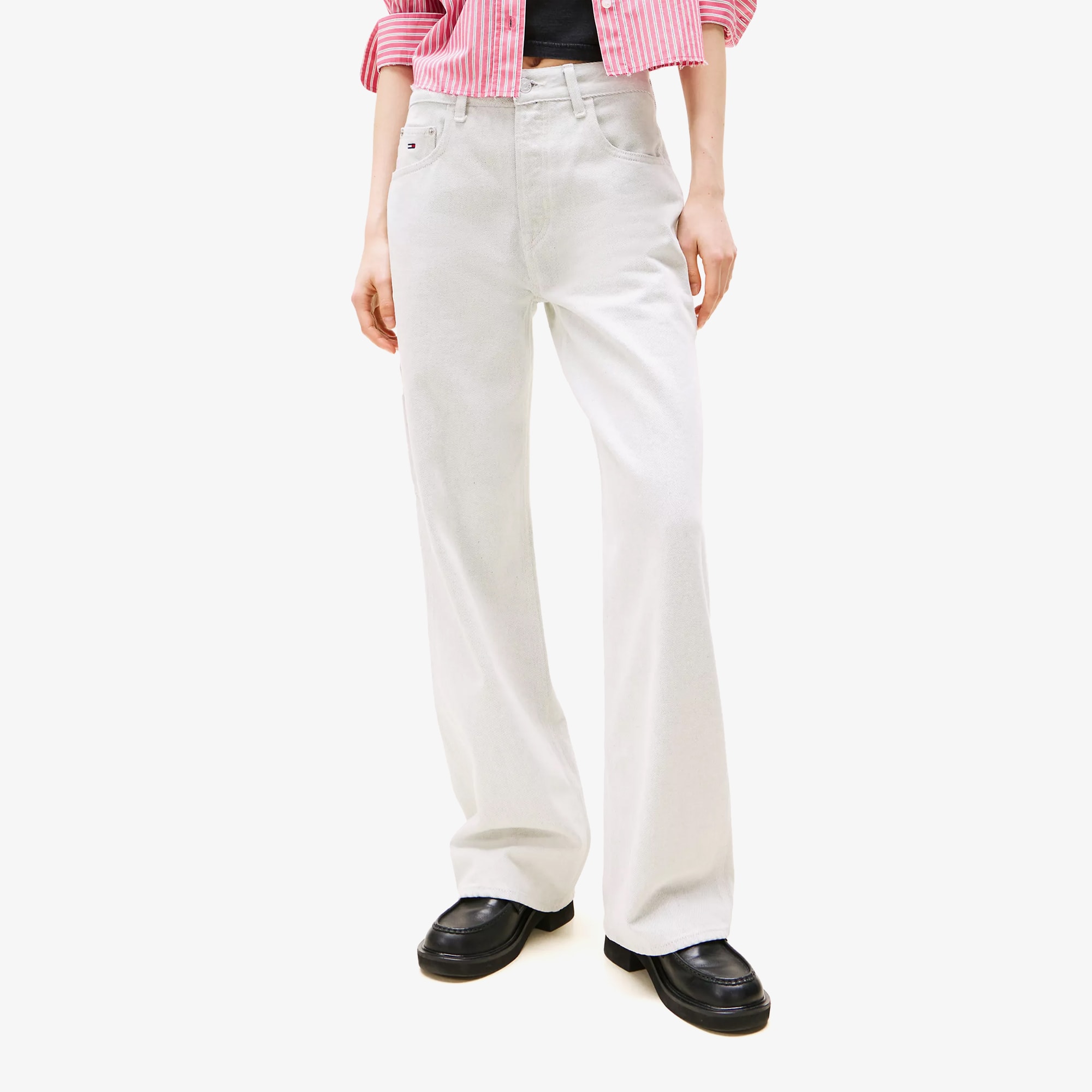High Waist Jeans 'White'