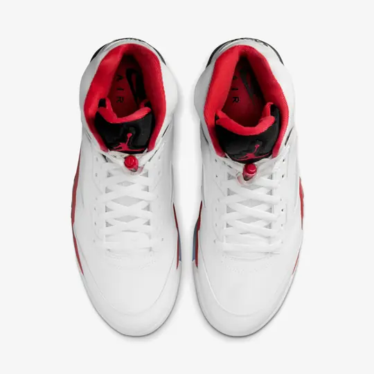 Air Jordan 5 Retro 'Fire Red Black Tongue' - Görsel 7