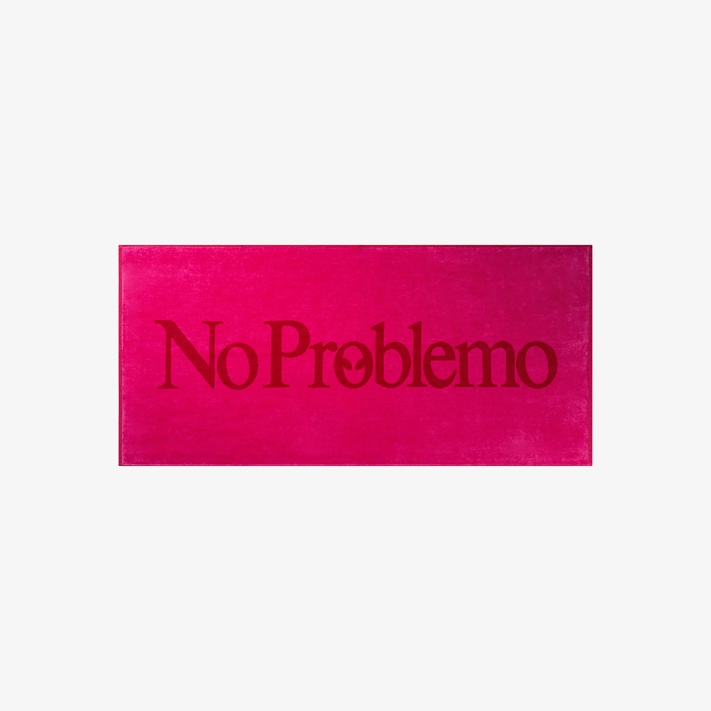 No Problemo Beach Towel 'Pink'