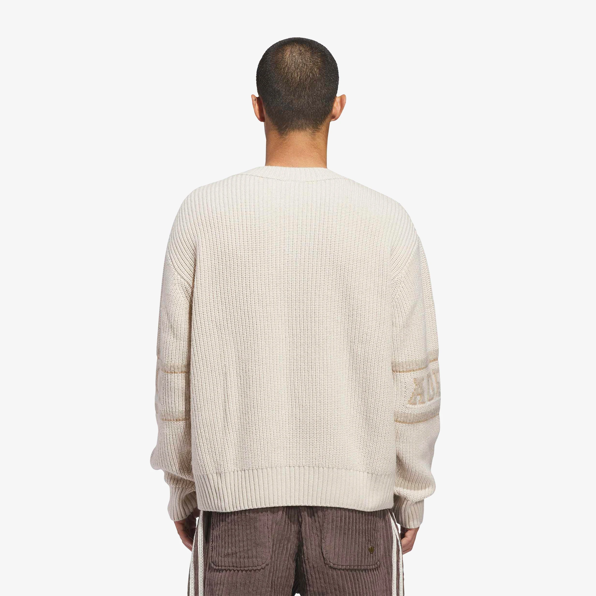 adidas x CLOT Knit Sweatshirt 'Beige'