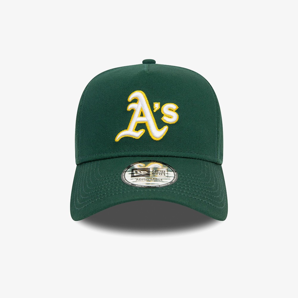 Oakland Athletics MLB Side Patch 9FORTY E-Frame Adjustable Cap 'Dark Green'