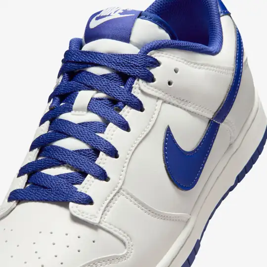 Nike Nike Mavi Dunk Low Retro 'Summit White Deep Royal Blue' Wunder'de! Mavi - 8. görsel
