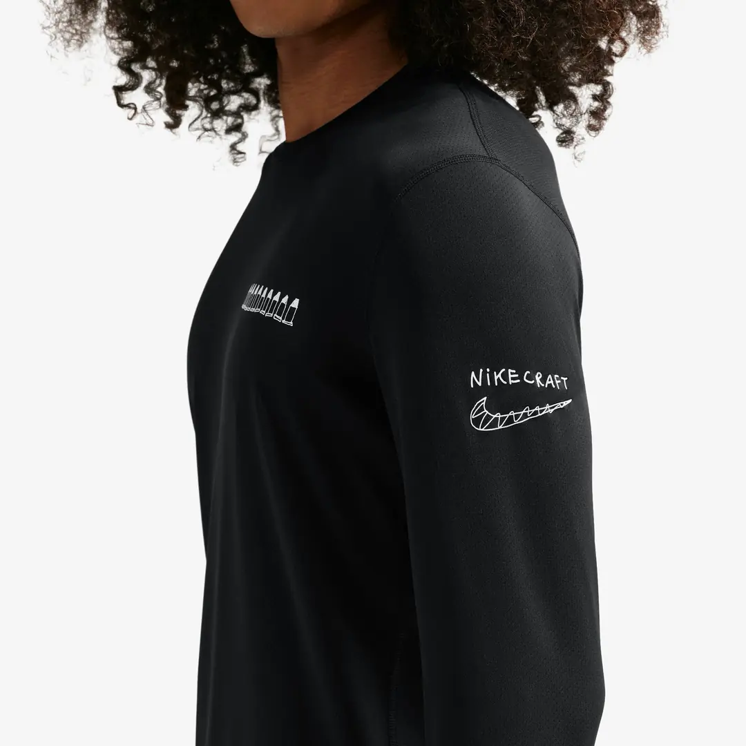 Nike x Tom Sachs Nikecraft I.S.R.U Uniform Space Camp Shirt 'Black