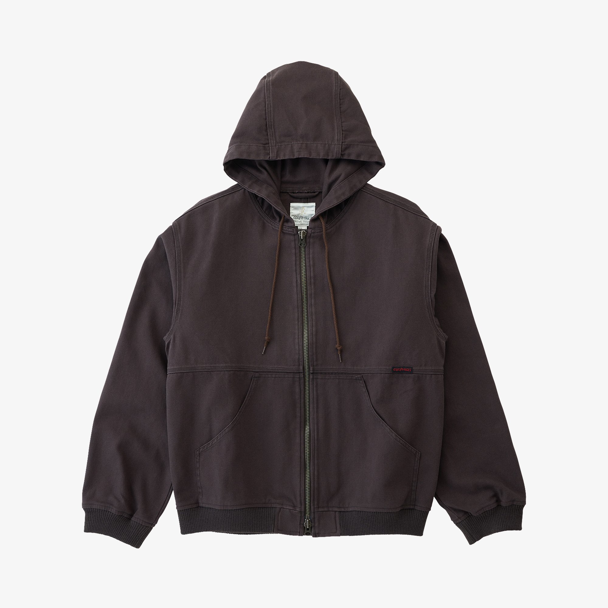 El Cap Canvas Hooded Jacket 'Umber'