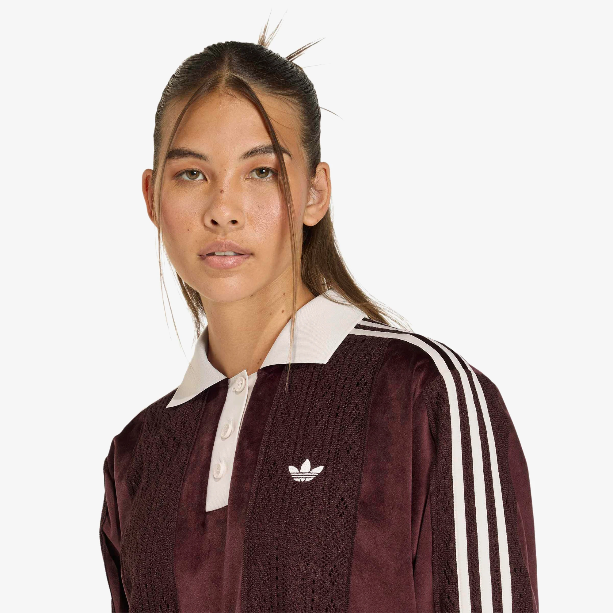 Winterised Longsleeve Soccer Jersey 'Maroon'