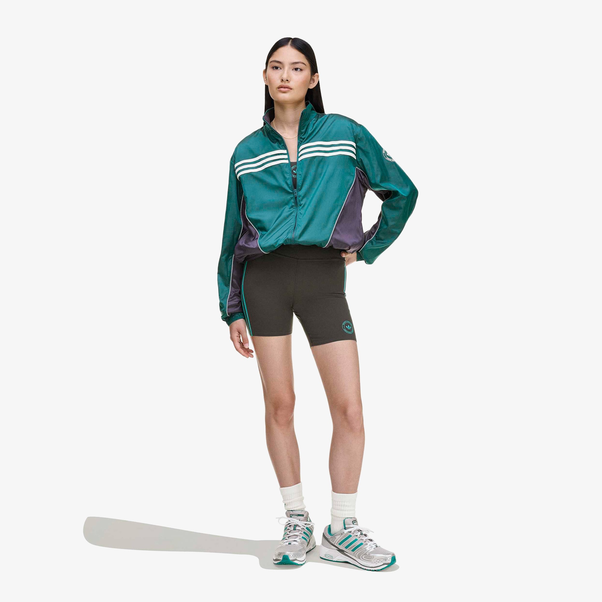 adidas x Sporty & Rich Windbreaker 'Wild Pine'