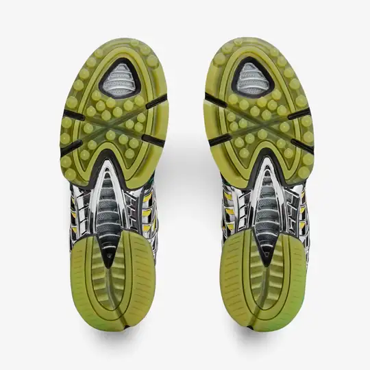 adidas x Brain Dead Climacool 2 'Green Metallic Silver' - Görsel 4