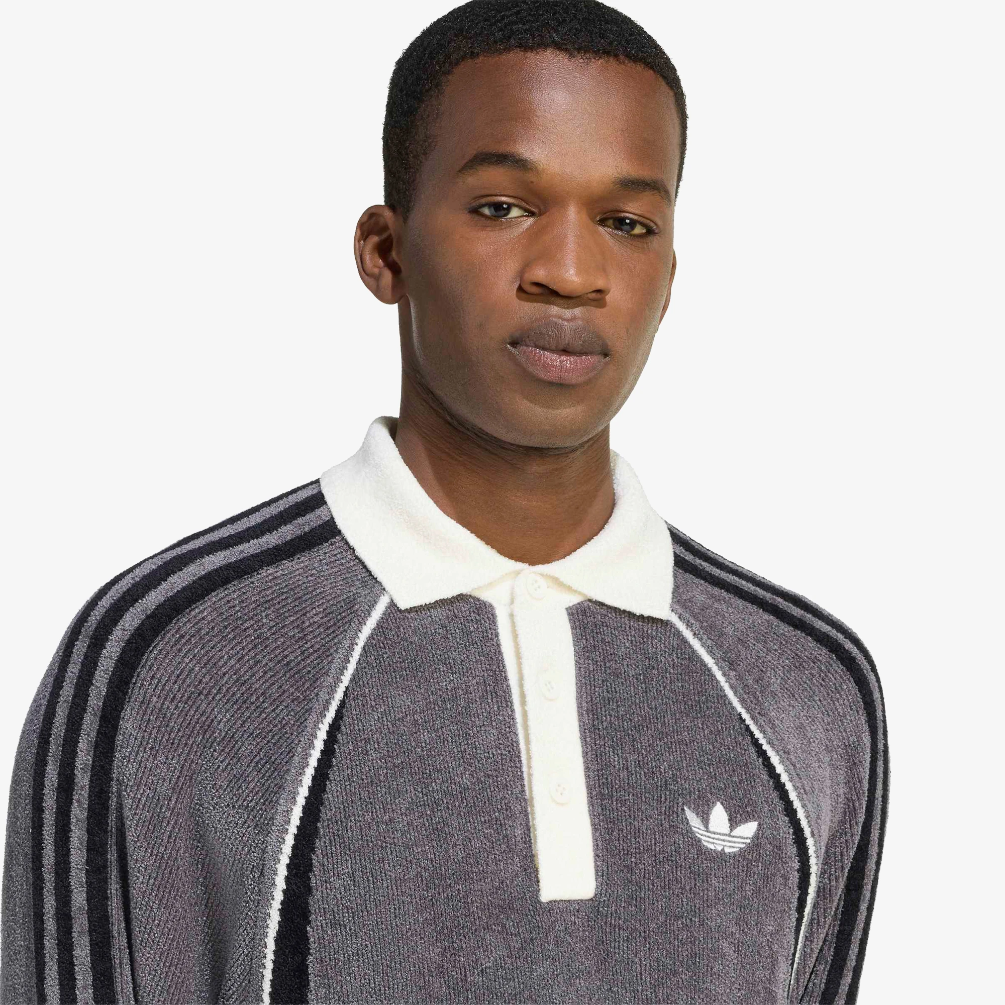 Retro Remix Teamgeist Polo 'Grey Strata'