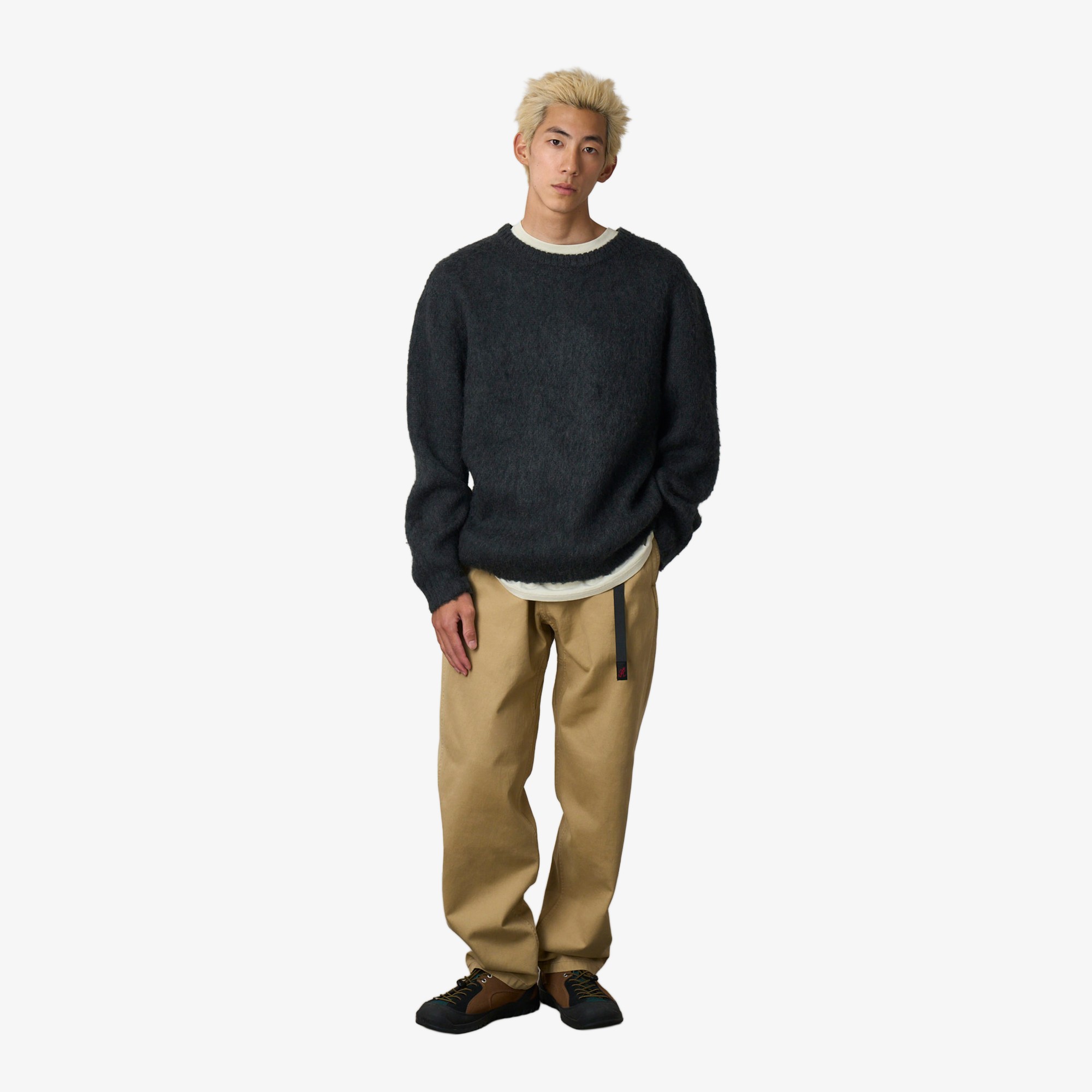 Mohair Sweater 'Charcoal'
