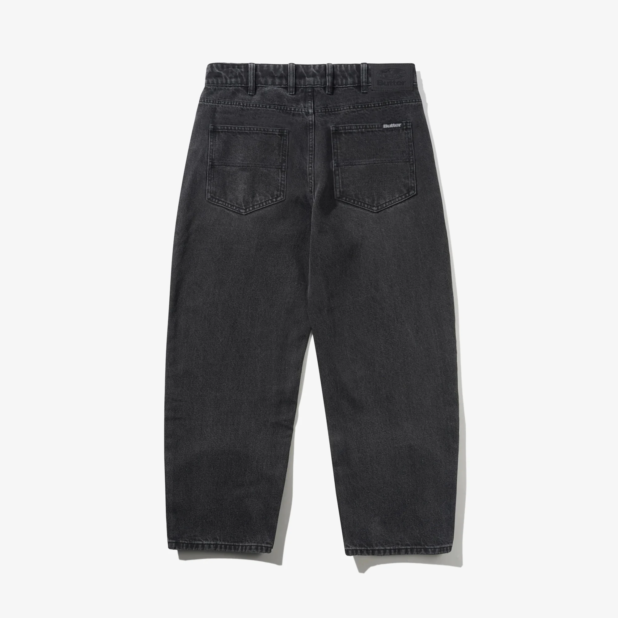 Baggy Denim Jeans 'Distressed Black'