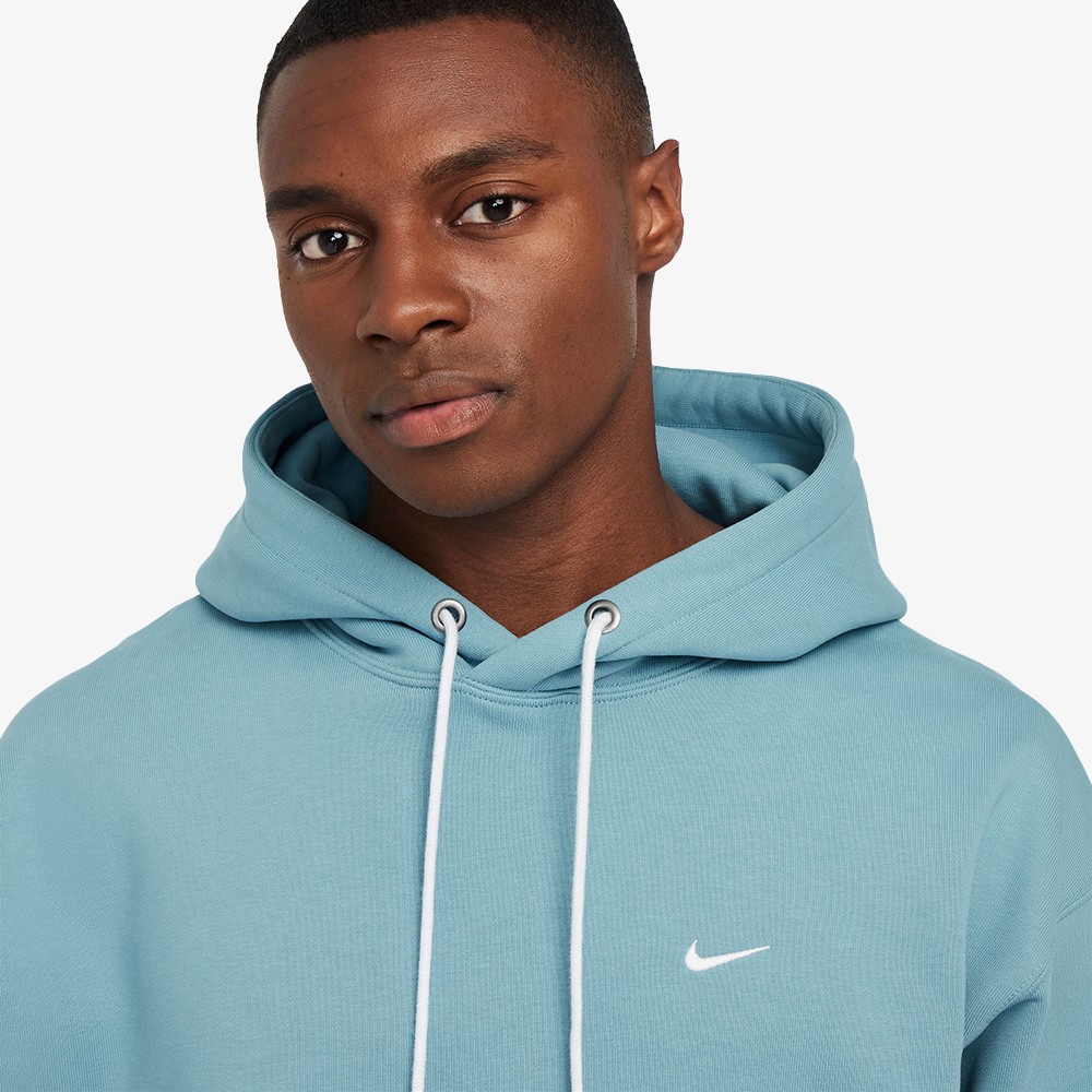 Solo Swoosh Fleece Pullover 'Blue'