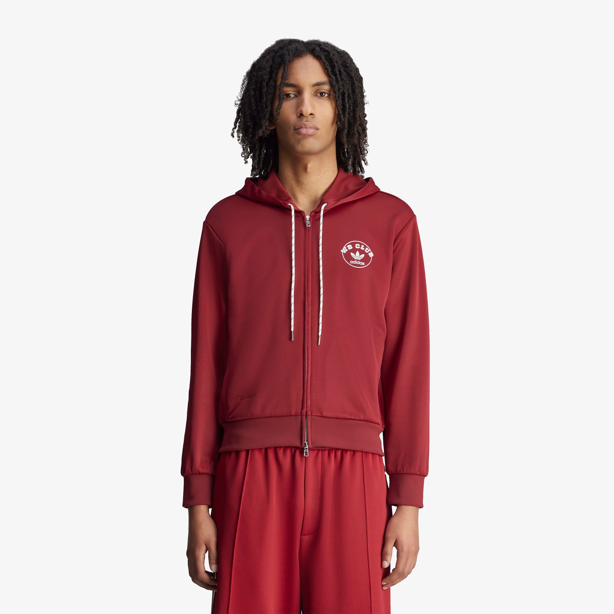 Wales Bonner x adidas Track Hoodie 'Collegiate Burgundy'