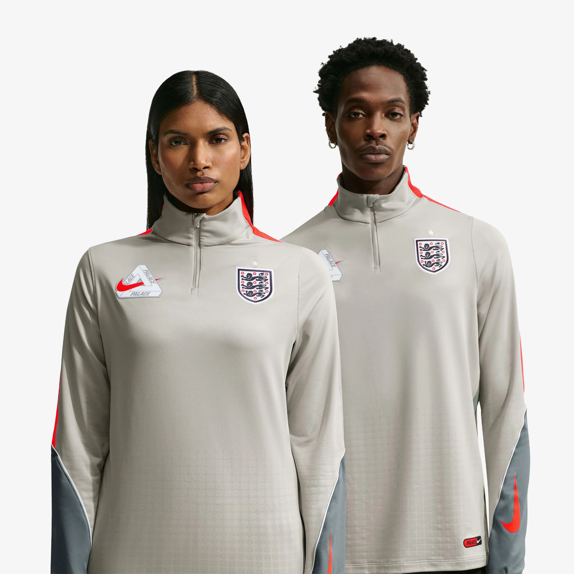 Nike x Palace England Sweatshirt 'Grey' - WUNDER