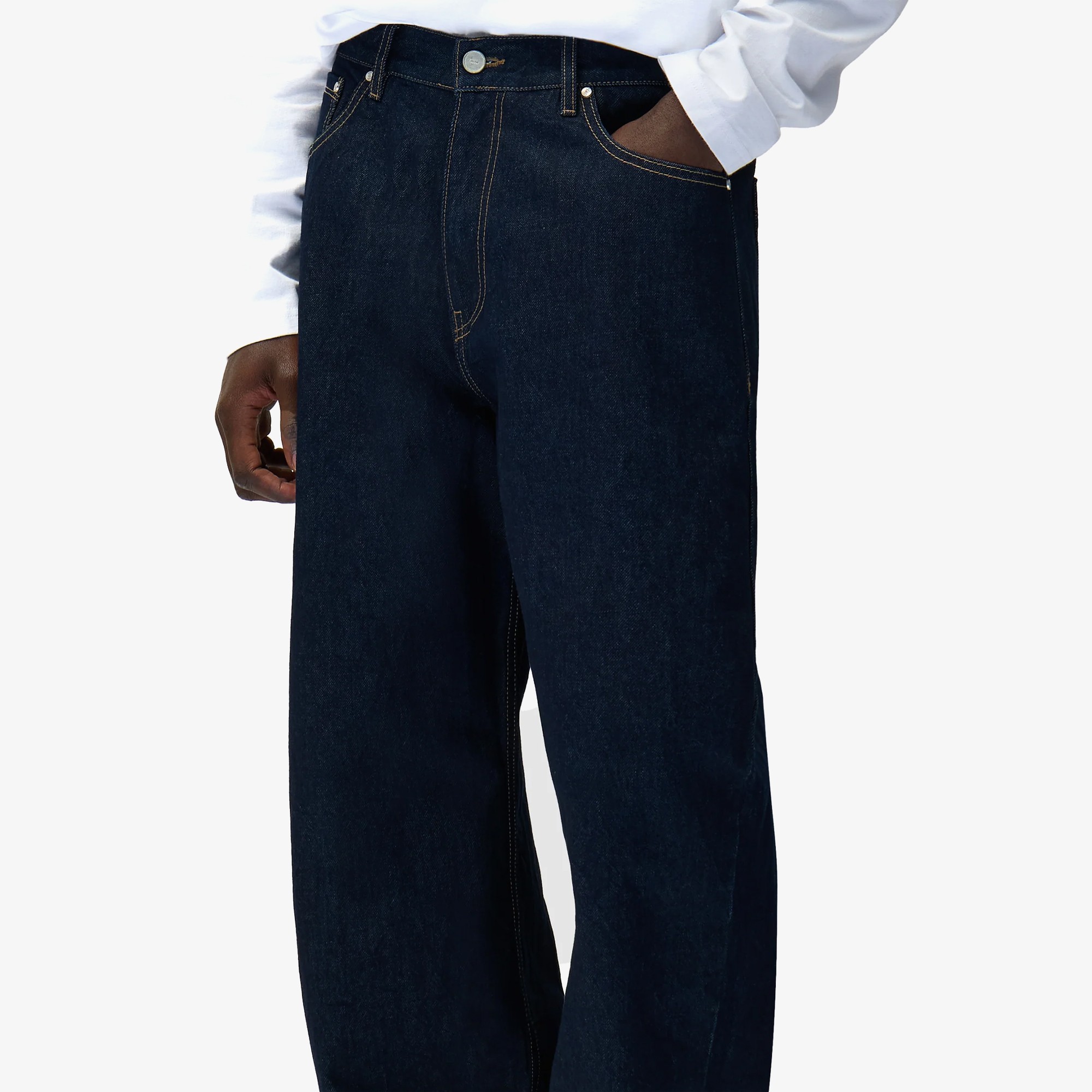 Basic Jeans Pants 'Raw Denim'