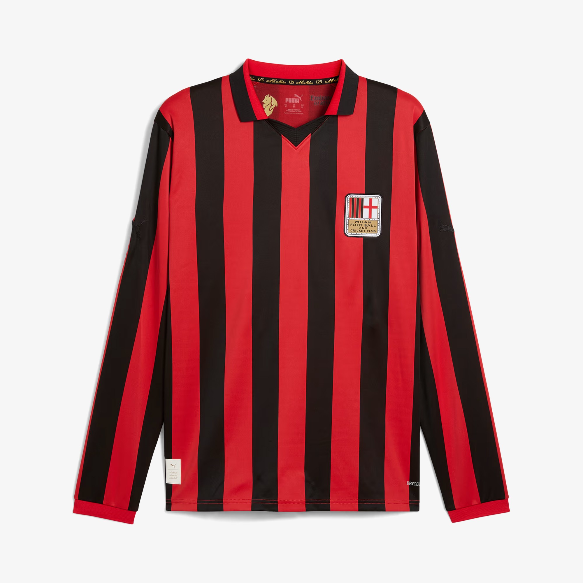 AC Milan 125th Anniversary Authentic Jersey 'Red Black'