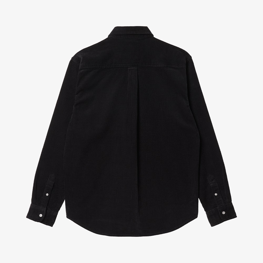 Madison Cord Shirt 'Black'