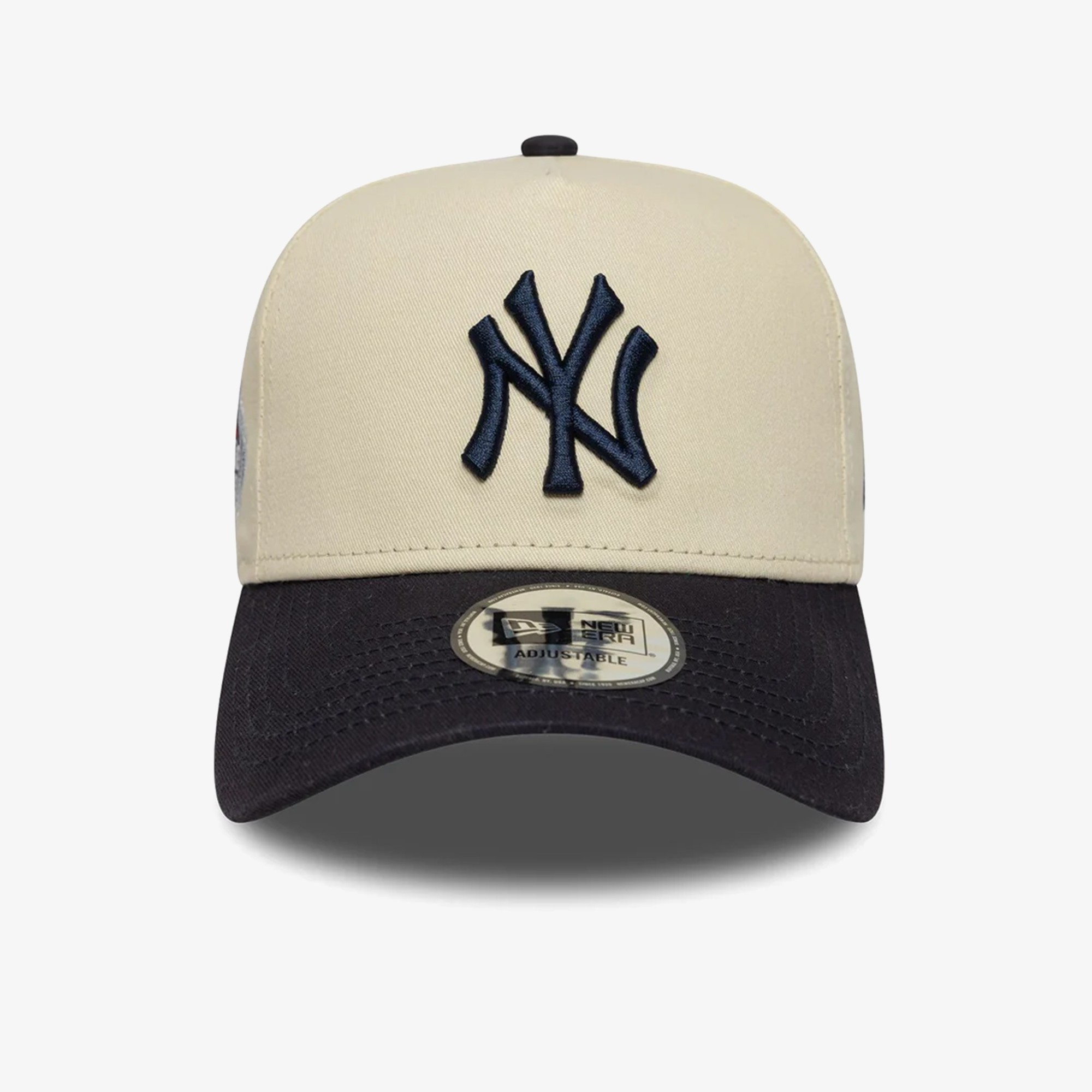 New York Yankees Patch 9Forty Adjustable Cap 'Cream Navy'