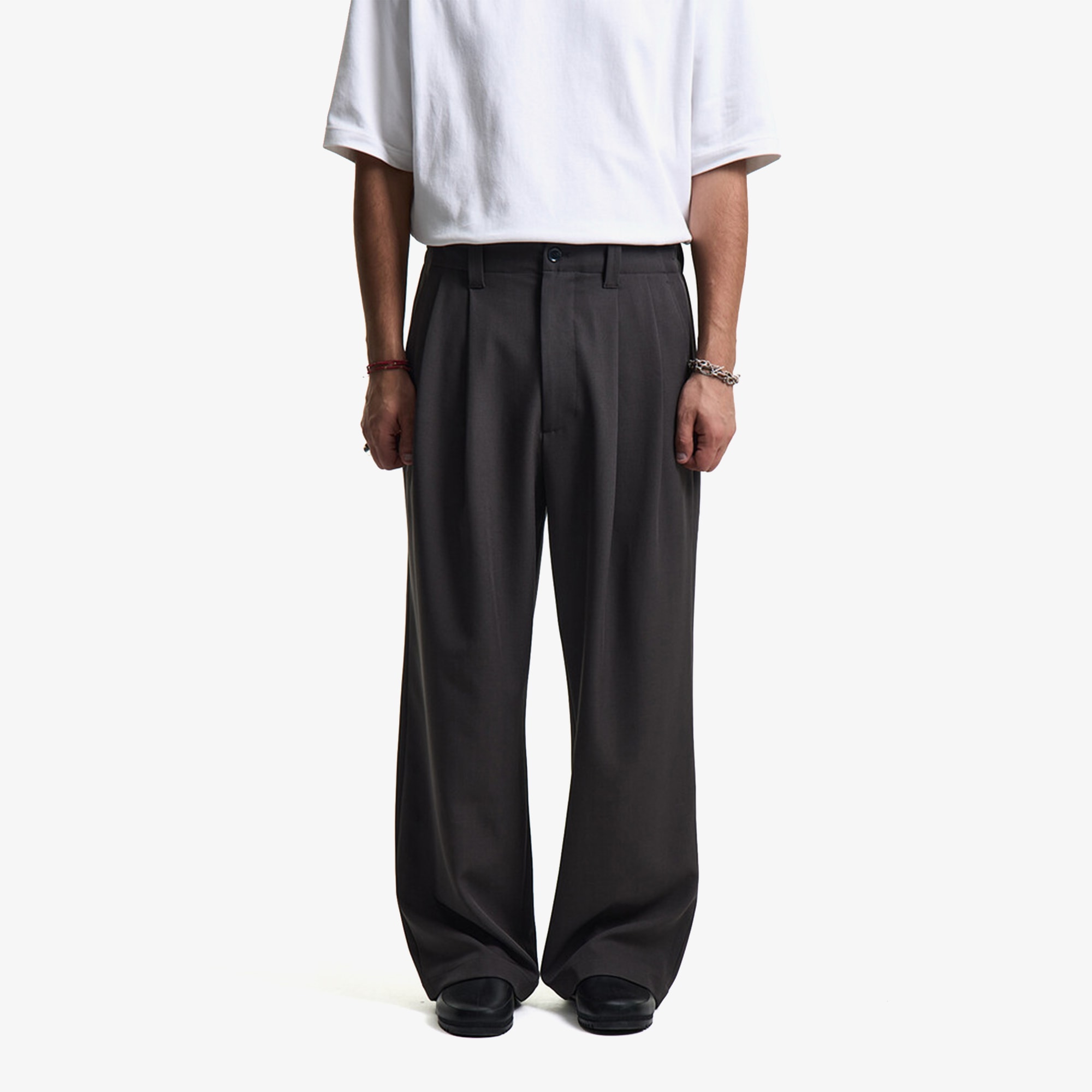 Merely US Informal Pants 'Asphalt Grey'
