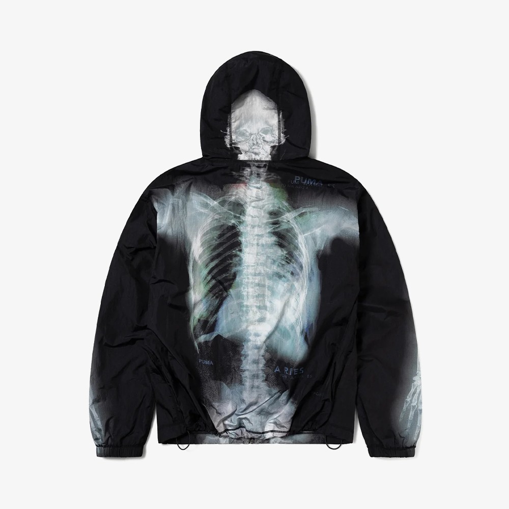 PUMA x Aries X-Ray Windcheater Jacket 'Black'