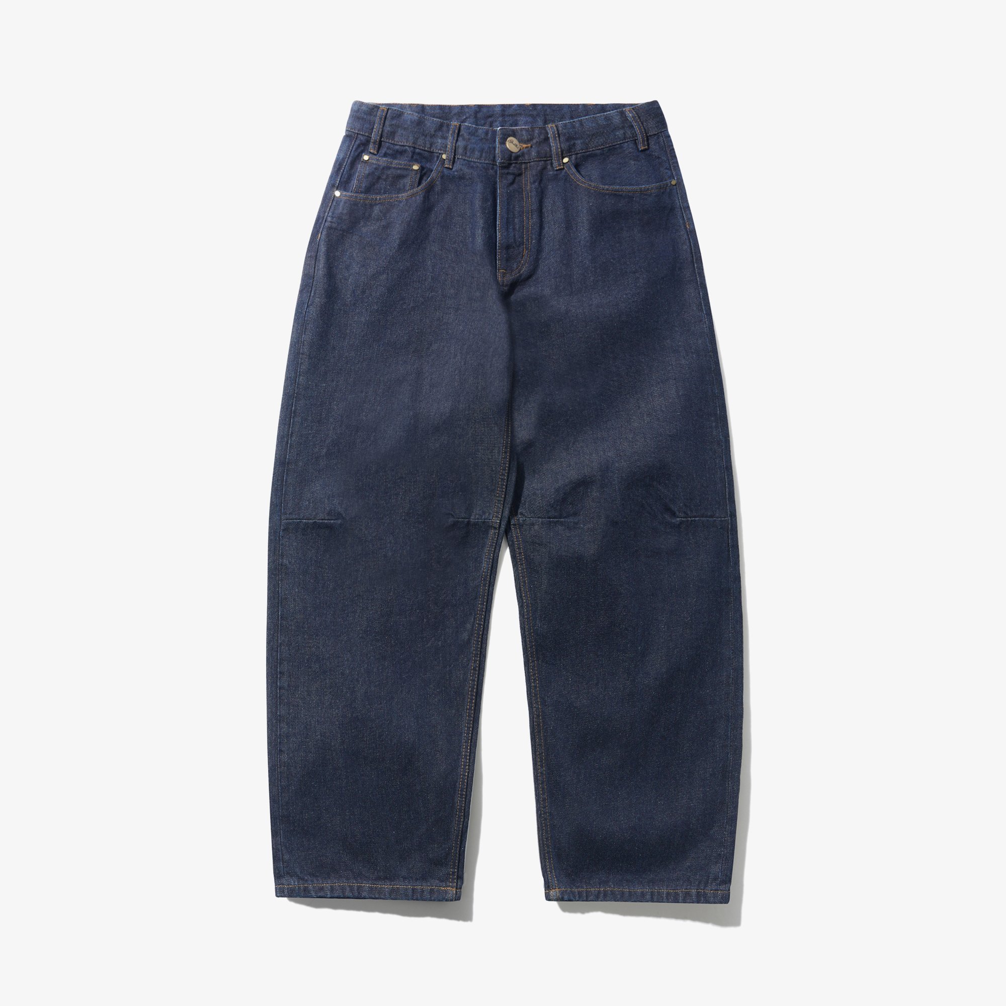 Wide Cut Denim Jeans 'Selvedge Blue'