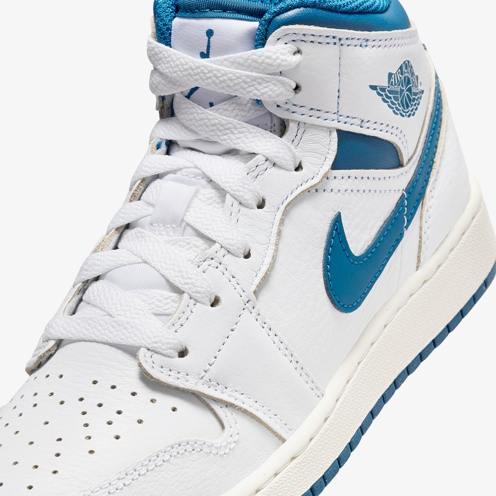 Air Jordan 1 Mid SE 'Industrial Blue' (GS)