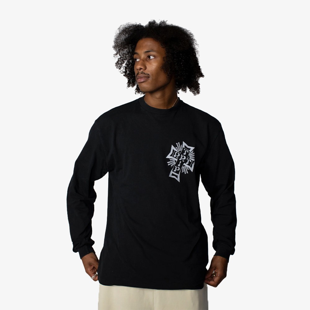 Aged Lords of Art Trip LS Tee 'Black'